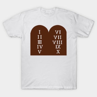 Ten Commandments T-Shirt